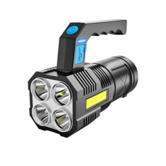 GOLD ORION 2'si 1 Arada USB Şarjlı El Feneri
