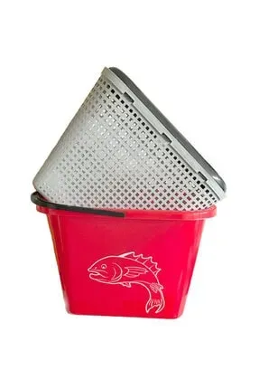 Süzgeçli Plastik Balıkçı Kovası