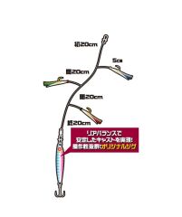Hayabusa HA 281 Jigging Sabiki 3lü Çaparili SET Light Jig Suni Yem