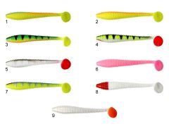 Mutant 3534 Typoon Soft 12cm Levrek Silikonu 5'li Paket Suni Yem