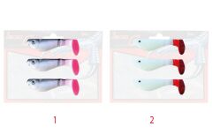Captain 3573 Junior Killer Soft 5cm Levrek Silikonu 3'lü Paket Suni Yem