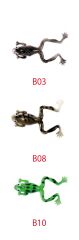 Mutant 3599 Killer Frog 6cm 3'lü Silikon Kurbağa Suni Yem