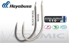 Hayabusa HKAJ 157 Kısa Pala Dövme Olta İğnesi 15'li Paket Black Nikel
