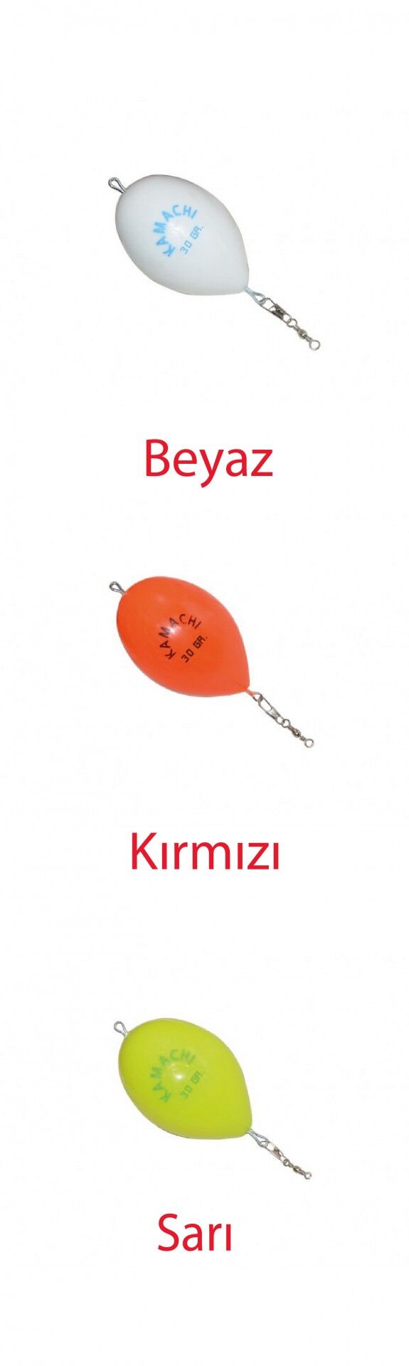Captain 4422 Bulrag Şamandra 60gr Yumurta Şamandra