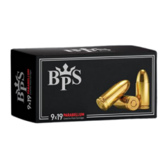 BPS Parabellum 9mm Tabanca Mermisi (FMJ-124 GRN) - 1000 Adet