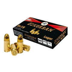 Özkursan Luger 9x19mm Tabanca Mermisi (1000 Adet)