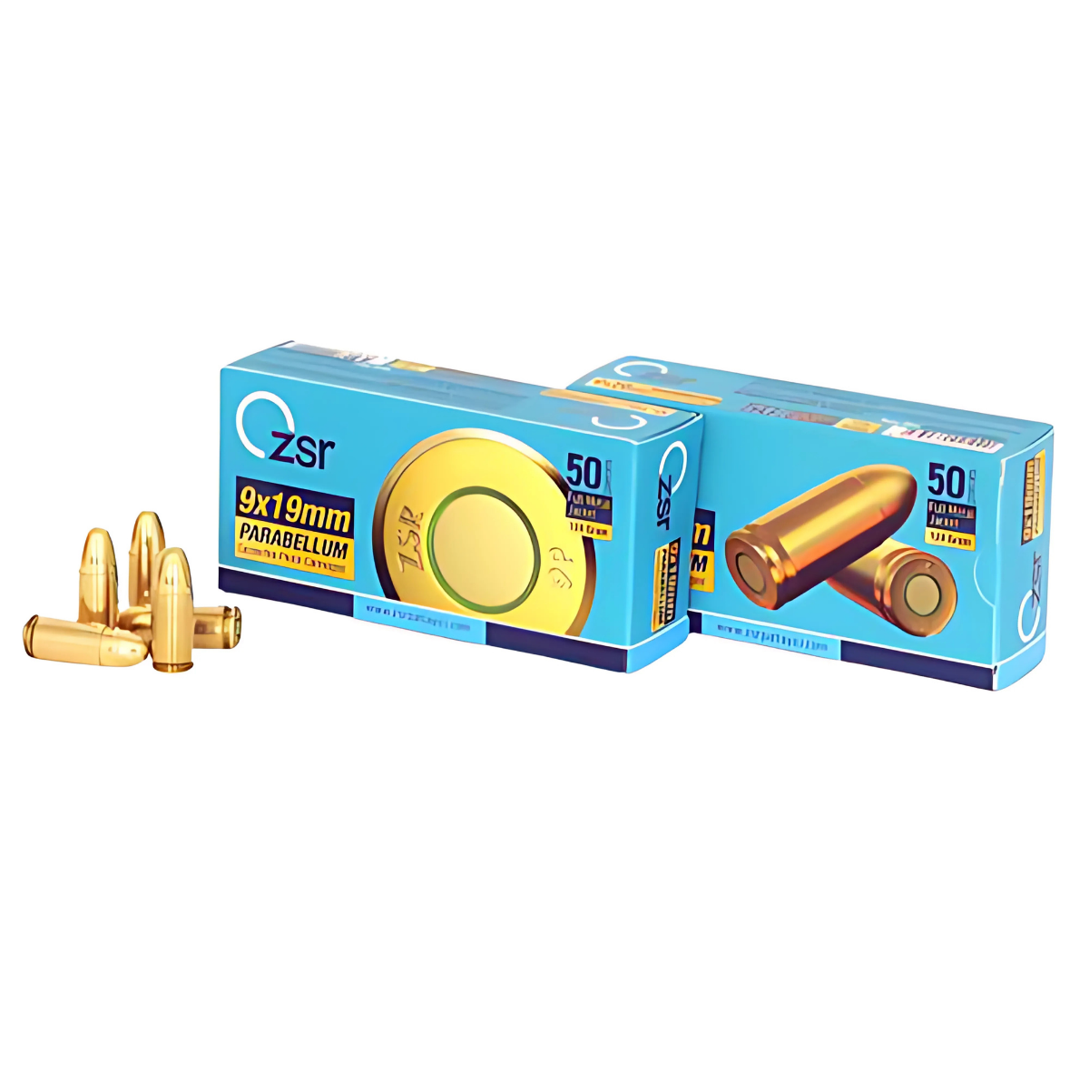 ZSR 9mm Parabellum Tabanca Mermisi (1000 Adet)