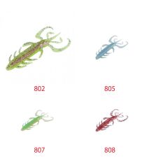 Balzer 13626 Shirasu Mad Crab 8cm Kalamar Kokulu Silikon Yem 3'lü Set
