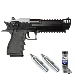 KWC Desert Eagle L6 Blowback 4.5mm Havalı Tabanca (Bilye ve Co2 Tüp Hediyeli)