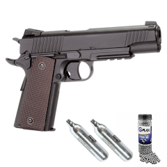 KWC M45 A1 4.5mm Havalı Tabanca (Bilye ve Co2 Tüp Hediyeli)