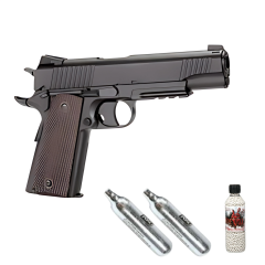 KWC M45 A1 6mm Havalı Tabanca (Bilye ve Co2 Tüp Hediyeli)