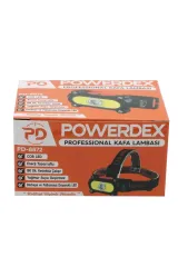 Powerdex Yağmur Suyu Geçirmez Profesyonel Cob Led'li Kafa Lambası